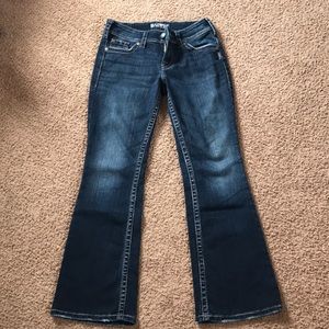 Silver Suki Bootcut Jeans 27x30